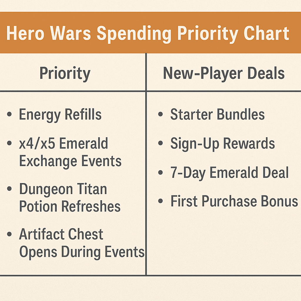 Best Deals in Hero Wars